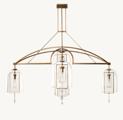 FULCRUM ROUND GRAND CHANDELIER 85"