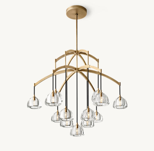 HEMISPHERE ROUND CHANDELIER 48"