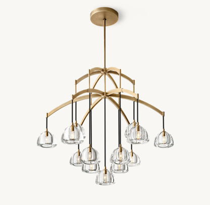HEMISPHERE ROUND CHANDELIER 48"