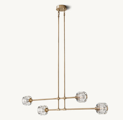 DEMARET MOBILE LINEAR CHANDELIER 54"