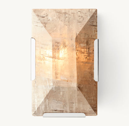 HARLOW CALCITE SCONCE