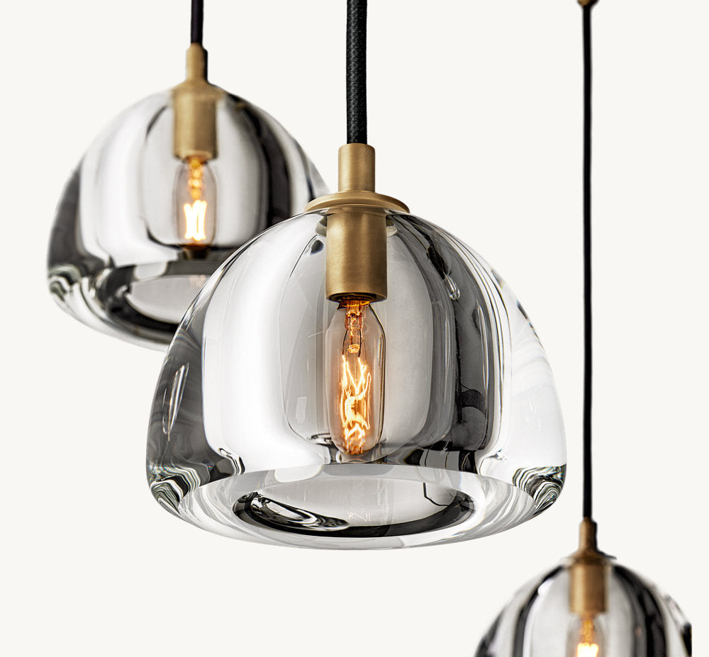 HEMISPHERE ROUND CHANDELIER 36"