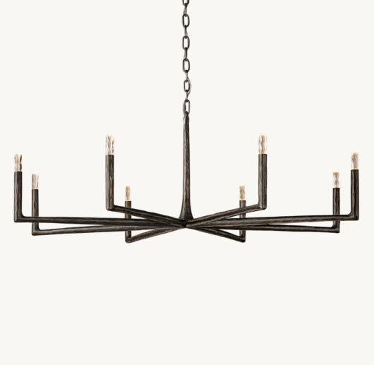 THADDEUS ROUND CHANDELIER 60"