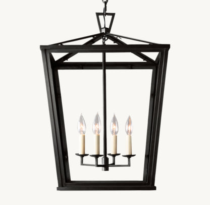 19TH C. ENGLISH OPENWORK OUTDOOR PENDANT