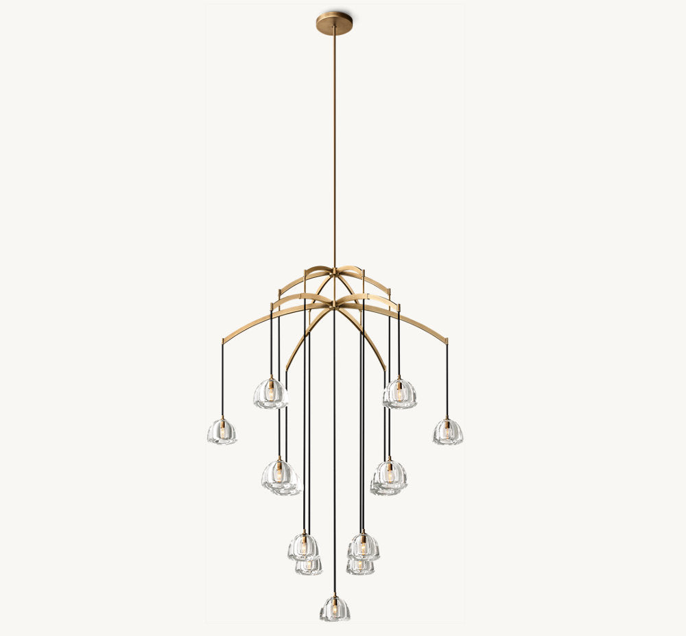 HEMISPHERE ROUND CHANDELIER 60"