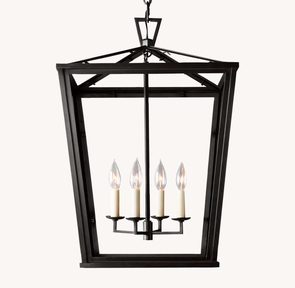 19TH C. ENGLISH OPENWORK OUTDOOR PENDANT