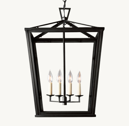 19TH C. ENGLISH OPENWORK OUTDOOR PENDANT