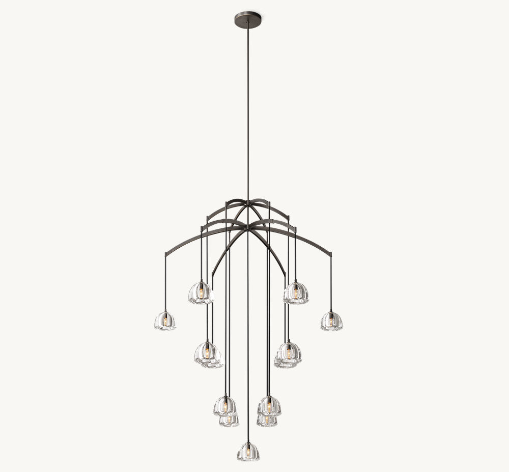 HEMISPHERE ROUND CHANDELIER 60"
