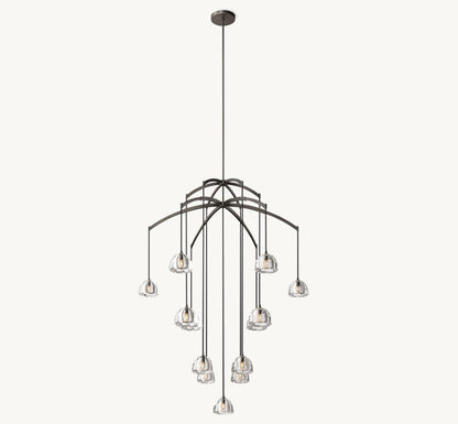 HEMISPHERE ROUND CHANDELIER 60"
