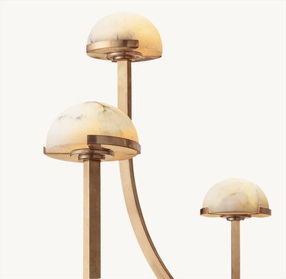 PEDRA ROUND CHANDELIER 24"