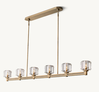 DEMARET LINEAR CHANDELIER 72"