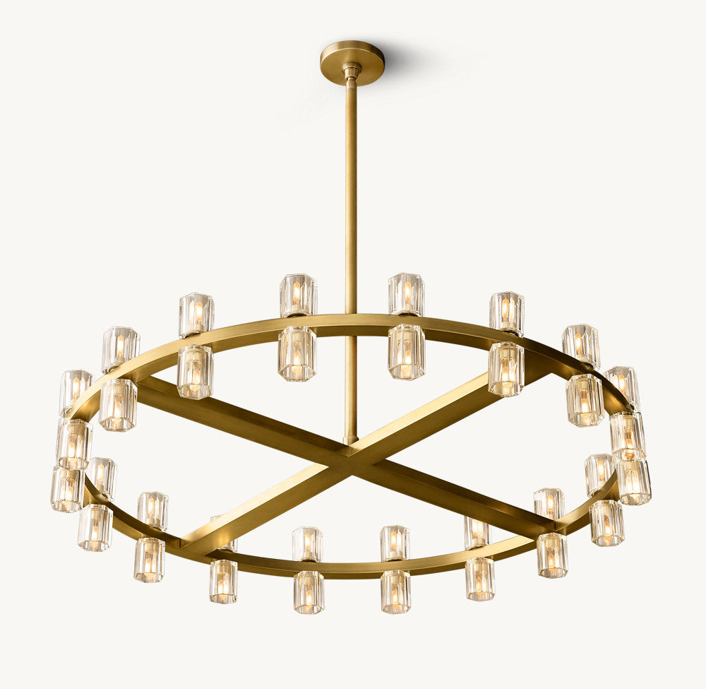 ARCACHON LED ROUND CHANDELIER 36"
