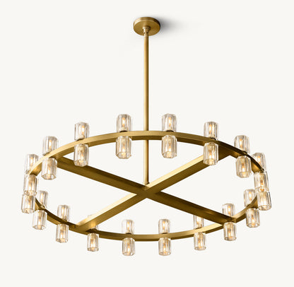 ARCACHON LED ROUND CHANDELIER 36"