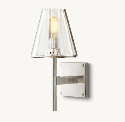 FULHAM GLASS SHADE SCONCE