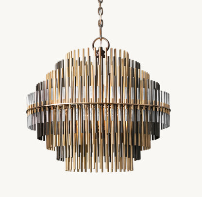 EMILE ROUND CHANDELIER 24"
