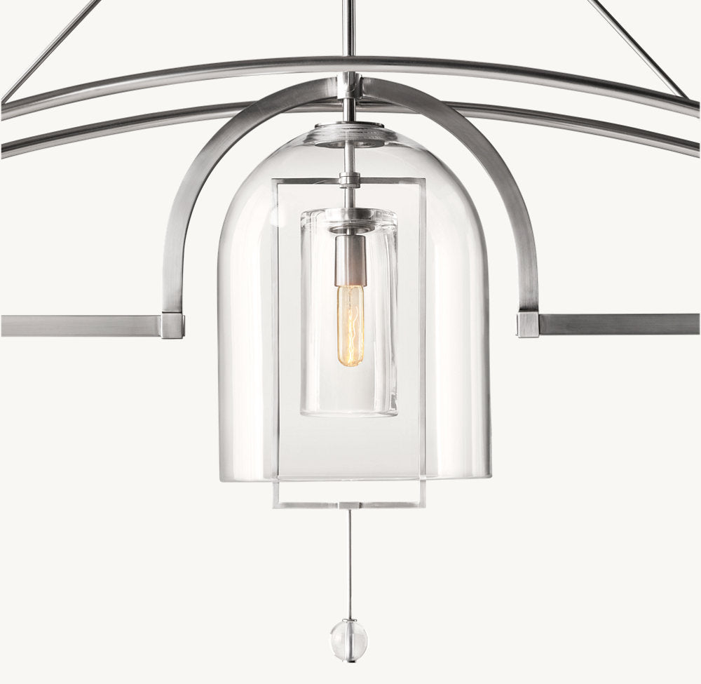 FULCRUM GRAND LINEAR CHANDELIER 61"