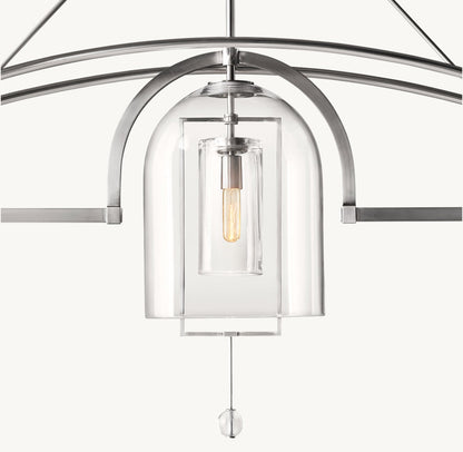 FULCRUM GRAND LINEAR CHANDELIER 61"