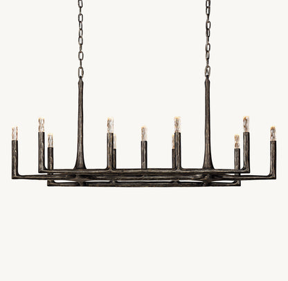 THADDEUS LINEAR CHANDELIER 54"