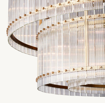 SAN MARCO TWO-TIER ROUND CHANDELIER 48"