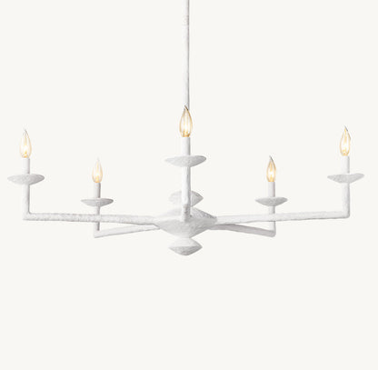 PESARO ROUND CHANDELIER 36"