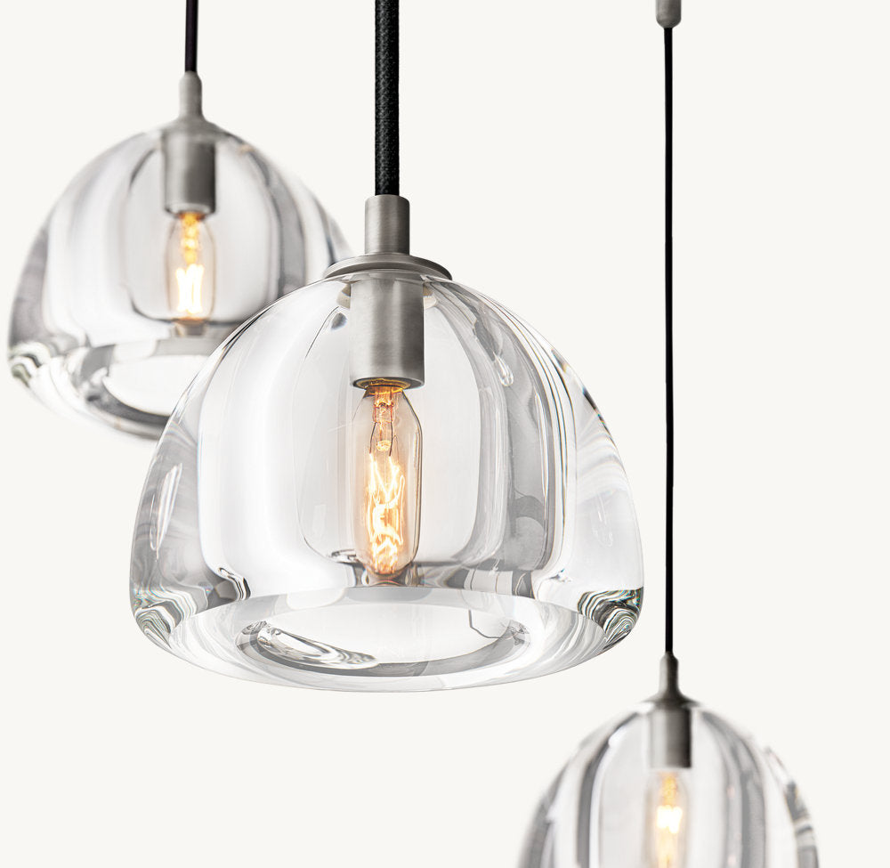 HEMISPHERE ROUND CHANDELIER 36"