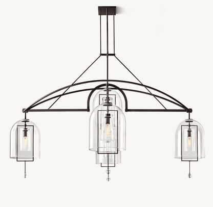 FULCRUM ROUND GRAND CHANDELIER 85"