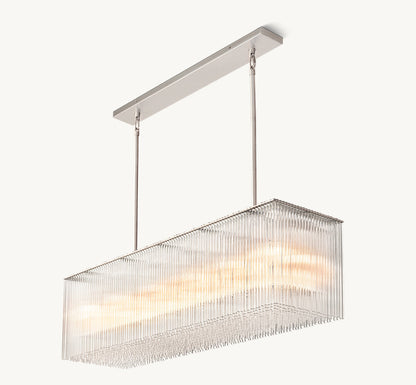 AMADEO RECTANGULAR CHANDELIER 54"