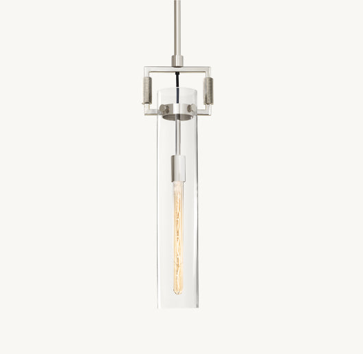 MACHINIST GLASS CYLINDER PENDANT