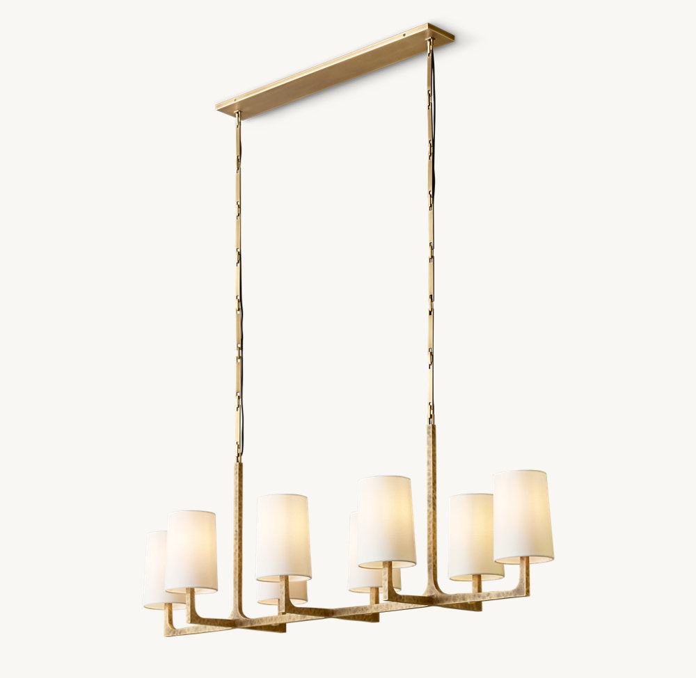 WRIGHT LINEAR CHANDELIER 54"