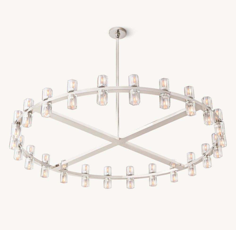 ARCACHON LED ROUND CHANDELIER 48"