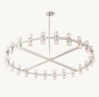 ARCACHON LED ROUND CHANDELIER 48"