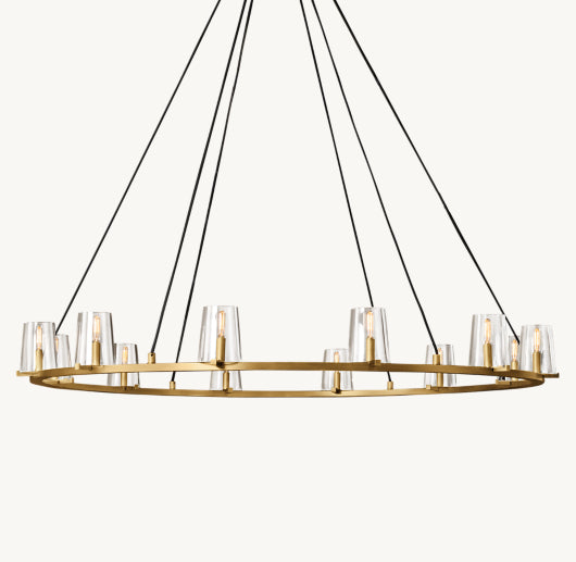 PAUILLAC ROUND CHANDELIER 60"