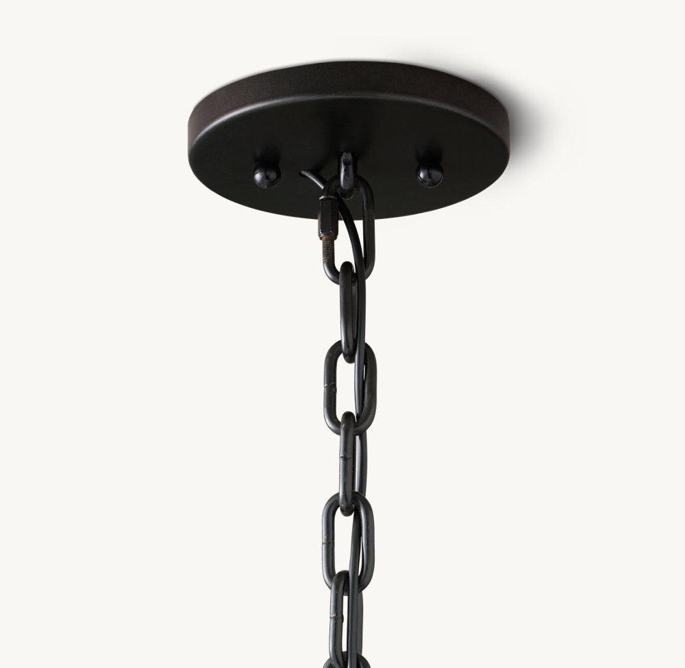 HARLOW CRYSTAL ROUND CHANDELIER 31"