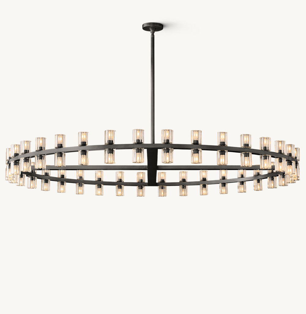 ARCACHON LED ROUND CHANDELIER 60"