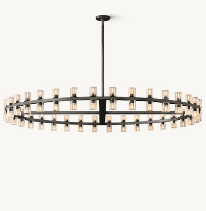 ARCACHON LED ROUND CHANDELIER 60"