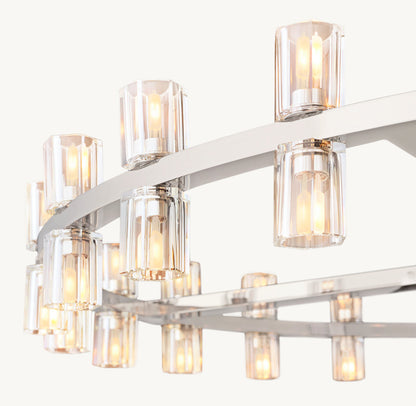 ARCACHON LED ROUND CHANDELIER 48"