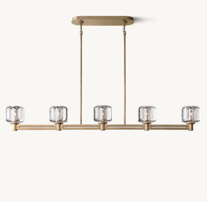 DEMARET LINEAR CHANDELIER 54"