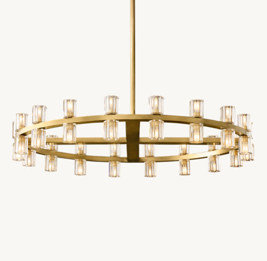 ARCACHON LED ROUND CHANDELIER 36"