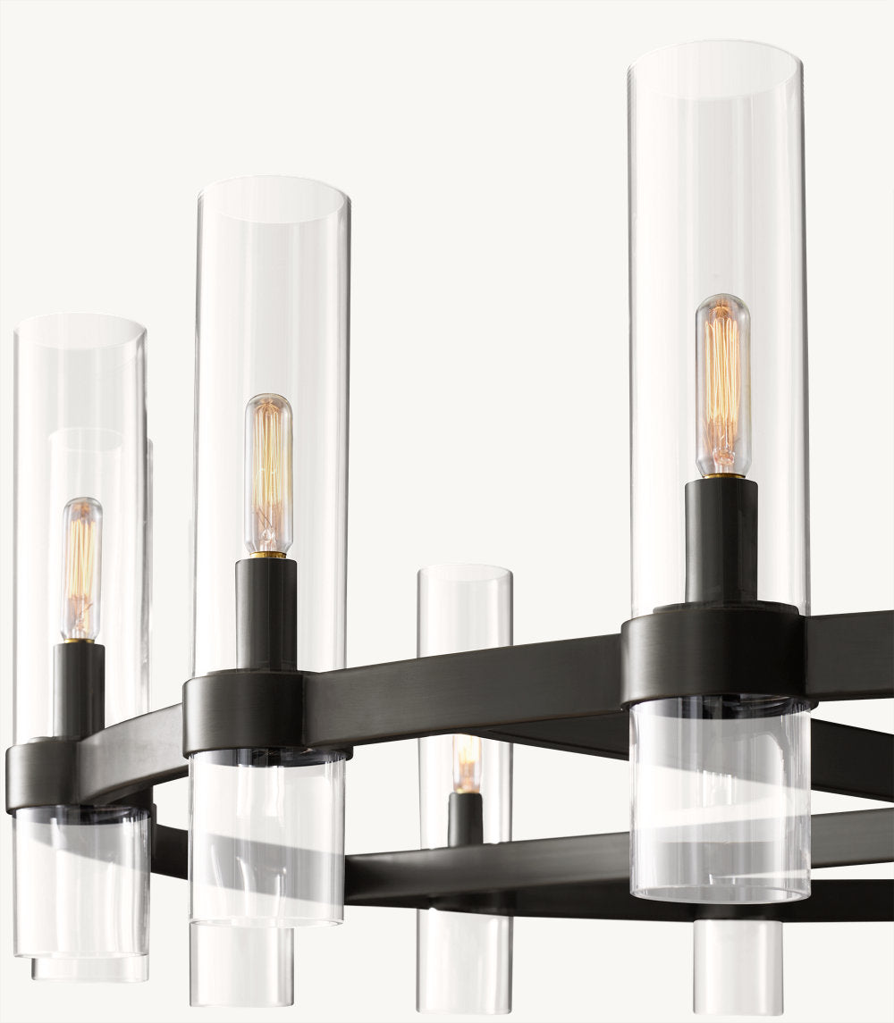 RAVELLE ROUND CHANDELIER 36"