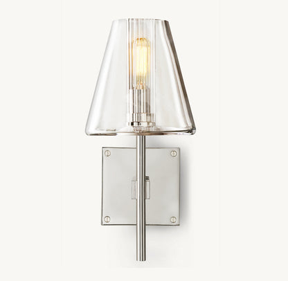 FULHAM GLASS SHADE SCONCE