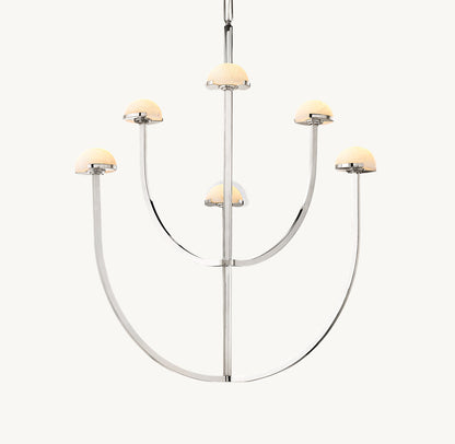 PEDRA ROUND CHANDELIER 32"