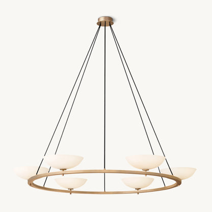 VERNET ROUND CHANDELIER 60"