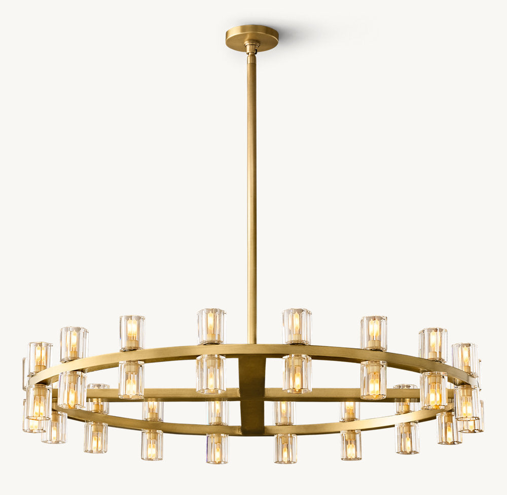 ARCACHON LED ROUND CHANDELIER 36"