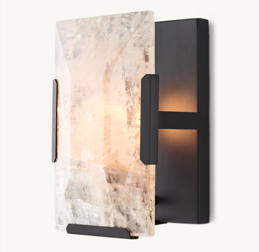 HARLOW CALCITE SCONCE