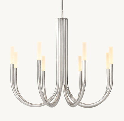 ROUSSEAU ROUND CHANDELIER 38"