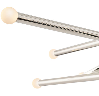 ROUSSEAU 10-LIGHT MOBILE ORB CHANDELIER