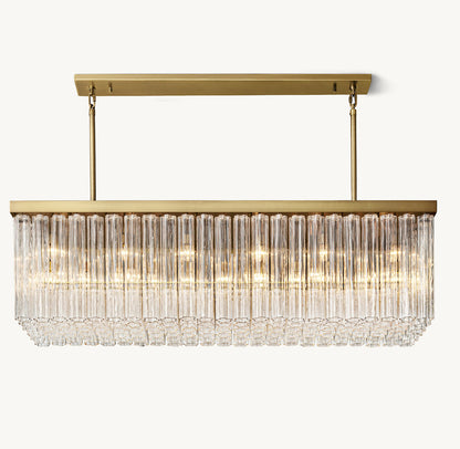 CIELO RECTANGULAR CHANDELIER 73"