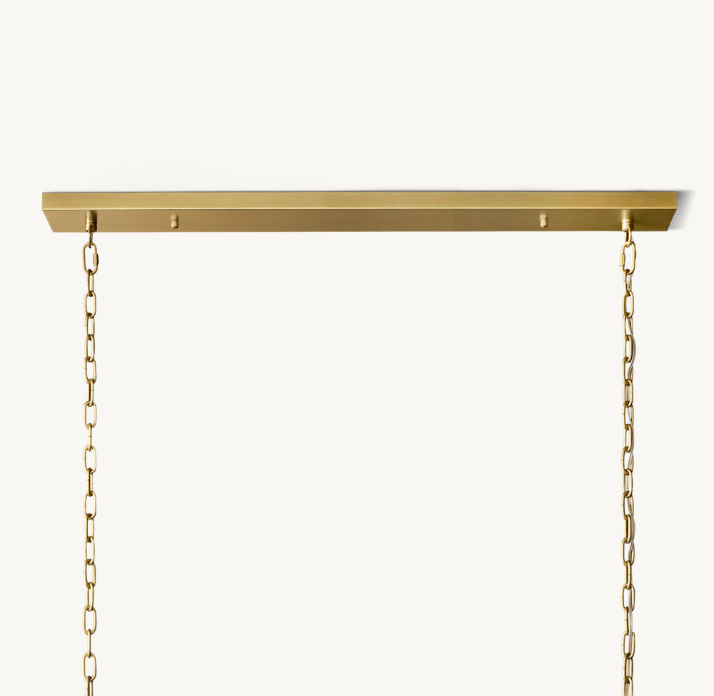 SAN MARCO RECTANGULAR CHANDELIER 72"