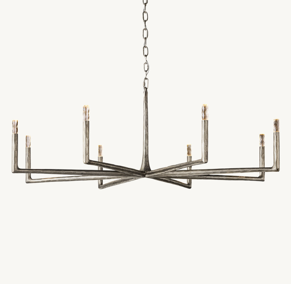 THADDEUS ROUND CHANDELIER 60"