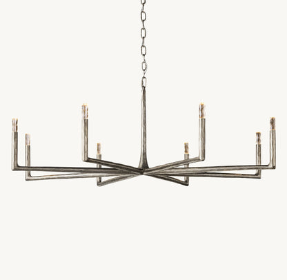 THADDEUS ROUND CHANDELIER 60"
